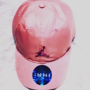 CUTE JORDAN NYLON HAT PINK NEW WITH TAGS
